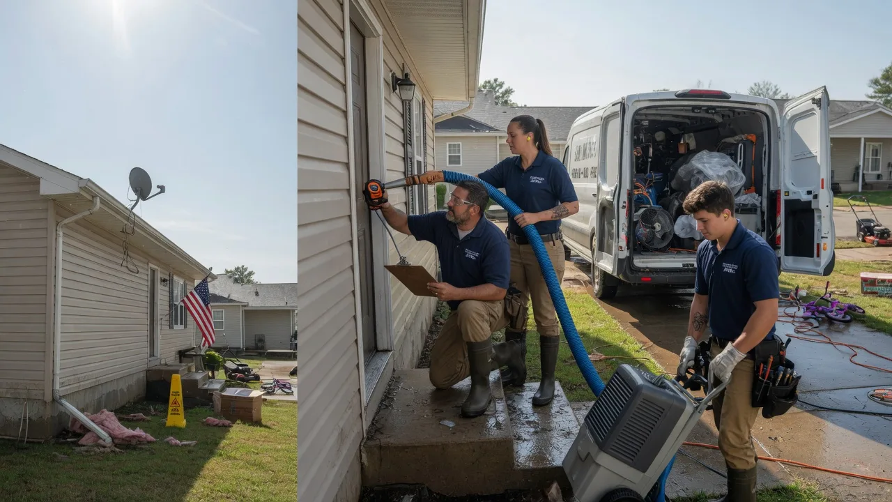 Ceiling Water Damage Restoration in Brogue, PA near me